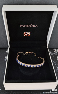 Pre-owned Pandora bracelet and ring, in excellent condition