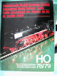LIVRE REFERENCE TRAIN ELECTRIQUE HO ELECTRIC TRAIN BOOK 1979/80