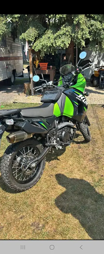 Selling my husbands 2013 KLR 650, it’s in beautiful shape with only 4347km! Bike has been very well...
