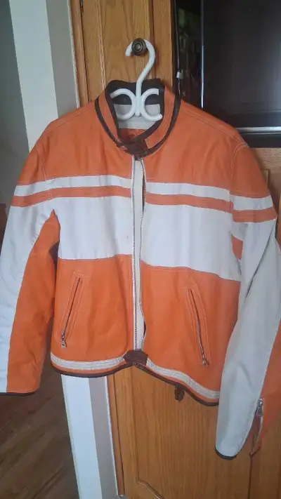 Veste en cuir Vintage pour homme, View more