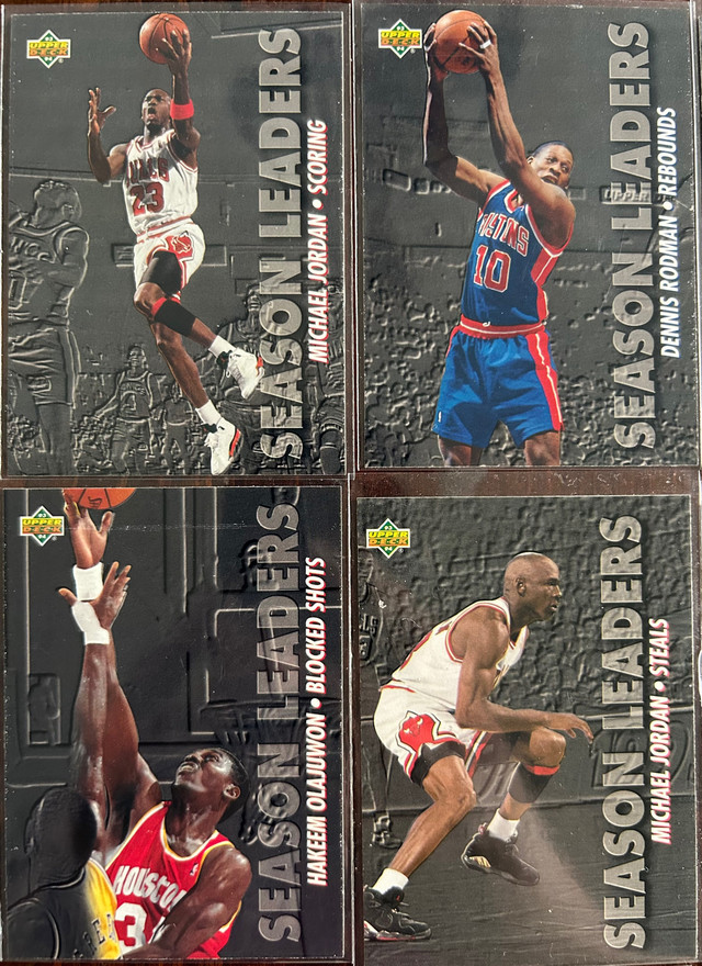 2 Sets UD 1993-94  Basketball Cards  in Arts & Collectibles in Oshawa / Durham Region - Image 3