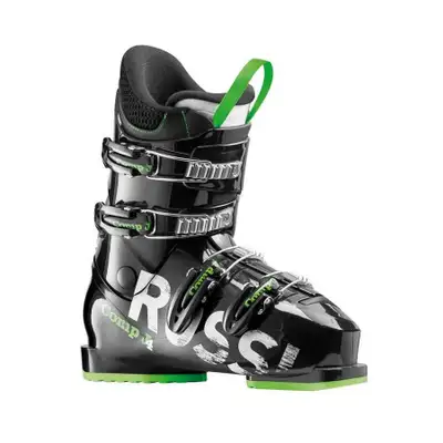 Rossignol Comp J4 ski boots. Size 24.5 euro, or approx 6.5 US boys/mens or 7.5 women's. These are a...