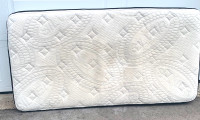 Brick silver twin mattress