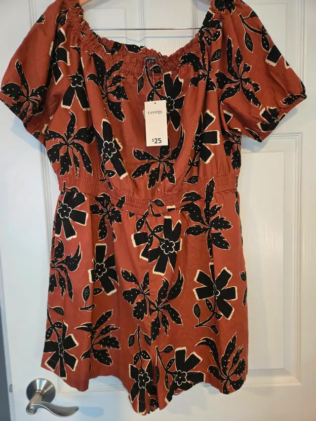 New, Plus Size Romper579220784872181764
