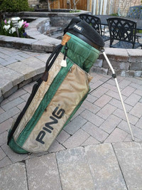 Vintage PING golf bag - hoofer lite stand bag - 4-way divider - 