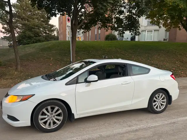  Honda Civic Coupe EX-L 2012 – White Coupe63849105494401120