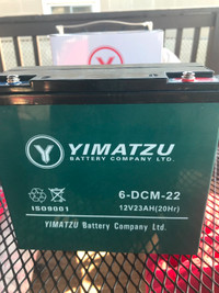 Batteries,  Ebike YIMATZU manufactured this year