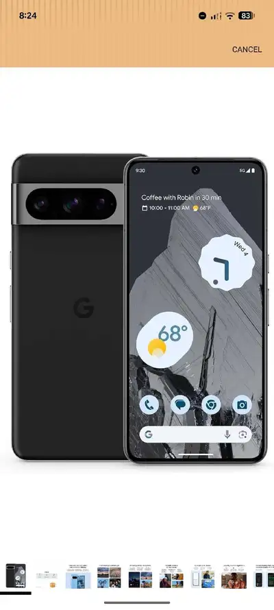 pixel 8 pro black unlocked, View more