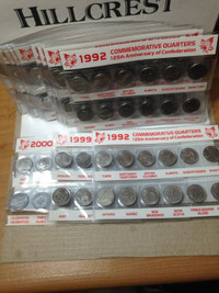 Canadian quarter coin sets