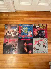 Lot of Vintage Hip Hop Records