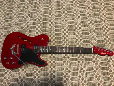 Upgrades: TV Jones Classic Pickups (Soap Bar Mounts) ($390) Duesenberg Les Trem II ($130) LR Baggs T...