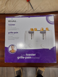 Rival 4 slice toaster
