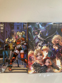 Harley Quinn and the birds of prey black label variants 