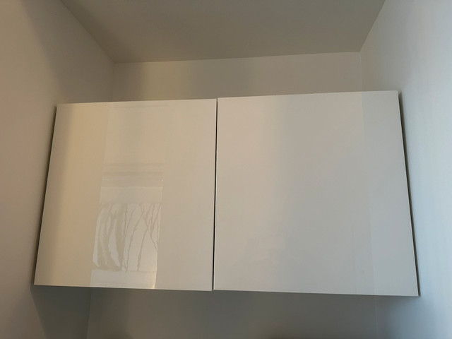 IKEA Shelf unit with doors  in Bookcases & Shelving Units in City of Halifax - Image 3