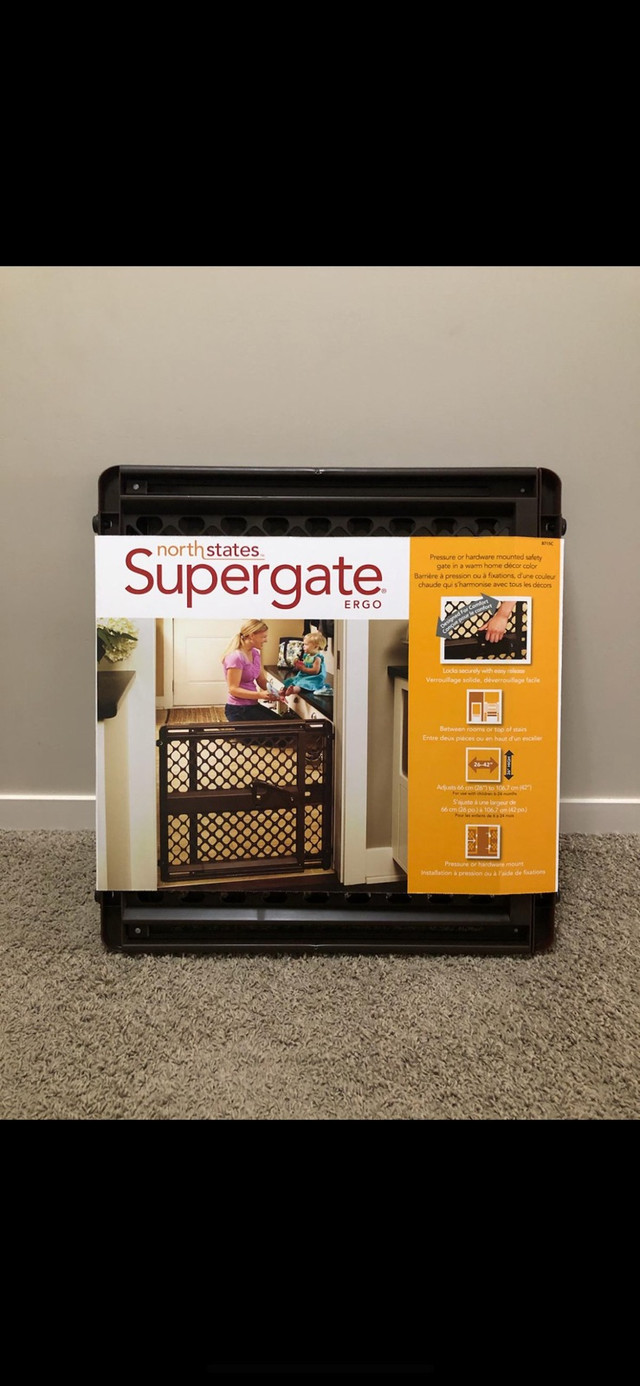 Brand new ..North states super gate for babies in Gates, Monitors & Safety in Edmonton