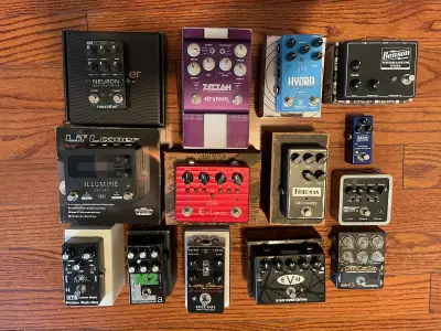 Guitar pedals, View more