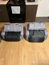 2 Sofa chairs - foldable