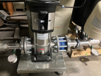 2stage centrifugal pump 600v 5 hp VFD control Wilo V80-02 Helix
