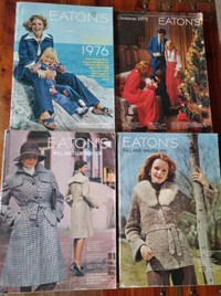 Four Antique or Vintage Eaton's Catalogues 1970s