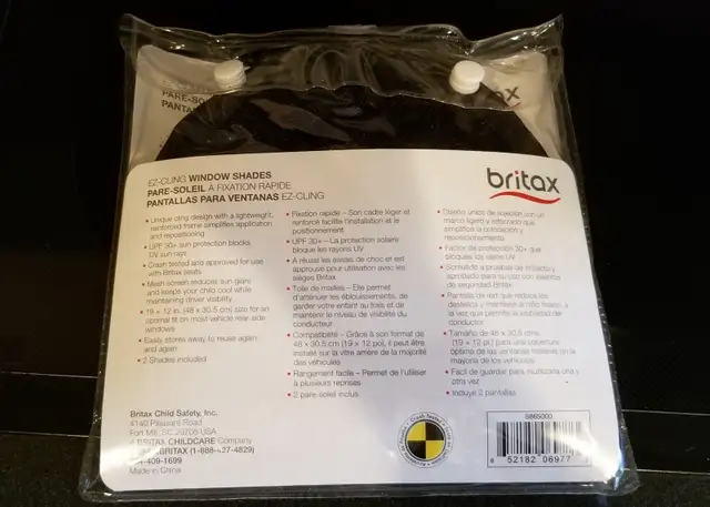 Car window sun shade, 2-pack, brand new569256351462205442