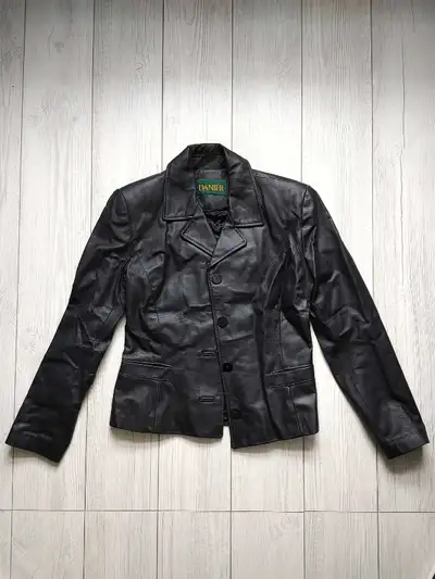 Women's Danier leather jacket, View more