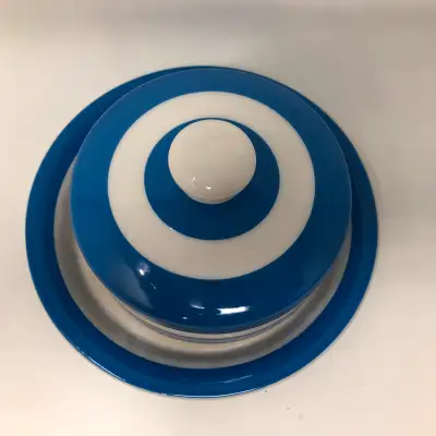 Cornishware England T G Green Butter Dish AS IS, View more