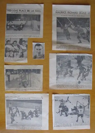 8 Photos de Maurice Richard., View more