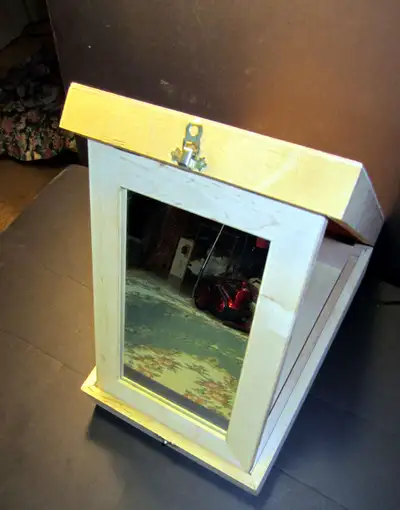 (JJD-176) Wood Folding Mirror, View more