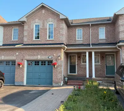 LISTED FOR LEASE 21 EASTVIEW GATE , UNIT -21 , BRAMPTON 3+1 BEDROOMS 2+2 WASHROOMS 1 CAR GARAGE - TO...