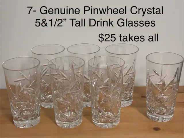 Genuine Crystal Bar Glasses 62863731715715121