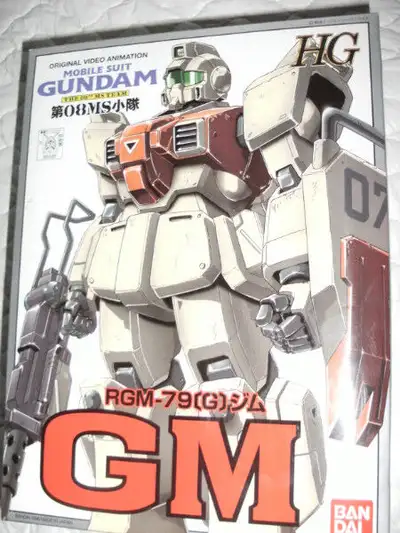 1996 Gundam 08th MS Team - Mobile Suit Model Kit 'RGM-79 (G) GM', View more