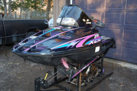 Parting out 1996 Polaris XCR 600 SP Aggressive Chassis