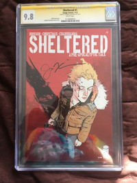 Sheltered 1 CGC 9.8 WHiTE PAGES! Signature Series!