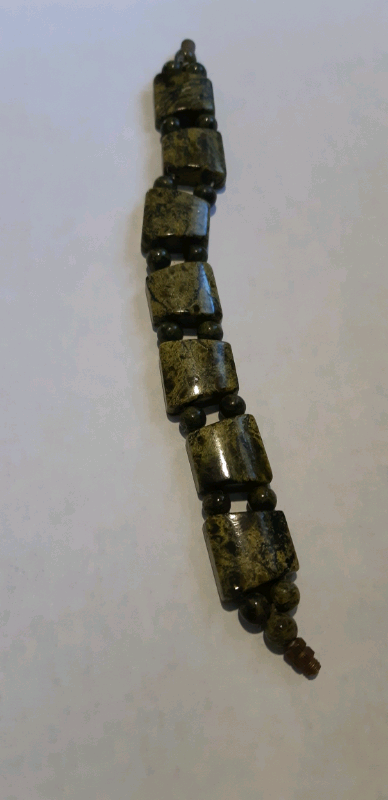 Green stone bracelet, View more