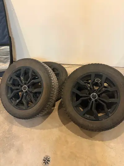 Winter tire package for Audi Q7. Gislaved Nord Frost tires. 4 seasons of low mileage driving on them...