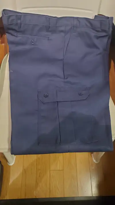 2 pair of Men's Cargo Navy Pants - 44"x30", View more