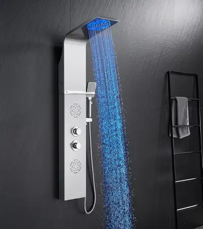 Brand New Rainfall Shower Tower Column For Sale, View more