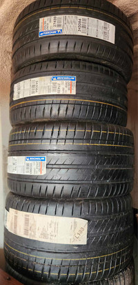 NEW! 245 35 19 & 305 30 20 PERFORMANCE TIRES - MICHELIN SET