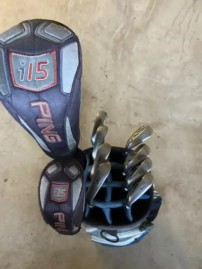 MRH Ping i15 Driver, Hybrid, 8 irons, stiff, View more