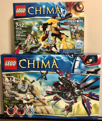 LEGO Chima 70115 and 70012 Brand New in Box