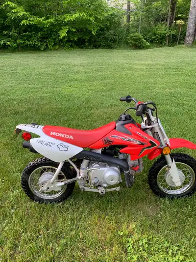 Lightly used CRF50 kids have outgrown all maintenance up to date. Runs amazing.