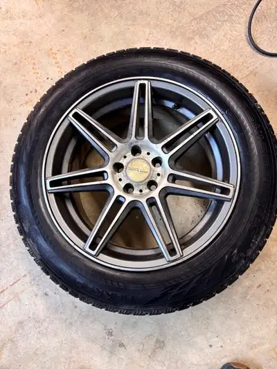 The tires came off a 2020 Lincoln Corsair which was sold and the rims will not fit the replacement v...