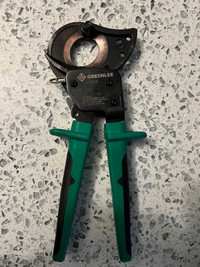 Greenlee ratchet cable cutters 