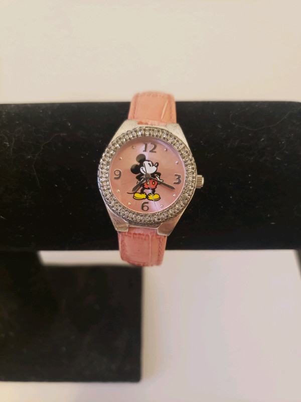 Pink Mickey Mouse Disney watch in Jewellery & Watches in Ottawa
