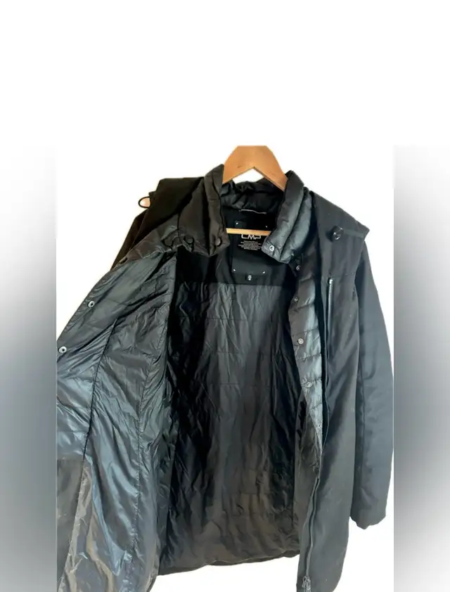 CMP Down Filled Black Parka in Women's - Tops & Outerwear in Whitehorse - Image 3