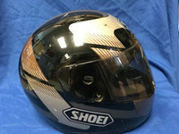 AS IS Used Shoei Motorcycle helmet Large 7-3/8 - 7-1/2