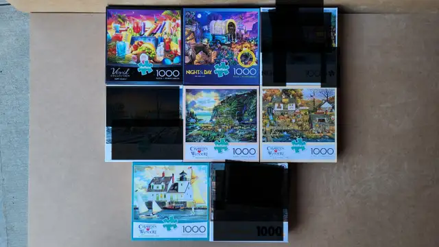 Puzzles - 1000 pcs