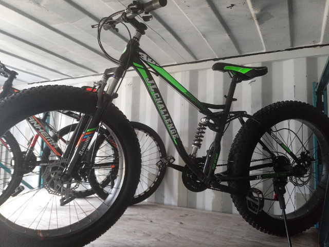 New 26" Fat Tire Bike 21 speed Full Suspension in Mountain in Barrie - Image 2
