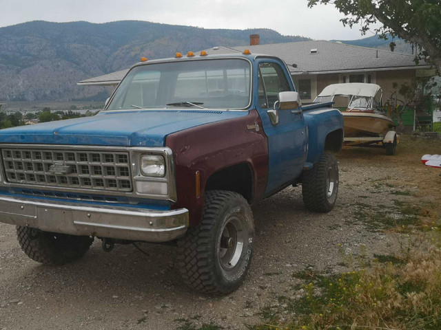 1980 Chevy K10 stepside shortbox  in Classic Cars in Strathcona County - Image 2