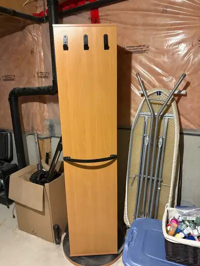 IKEA cabinet with cuboard, shelves and full mirror, View more